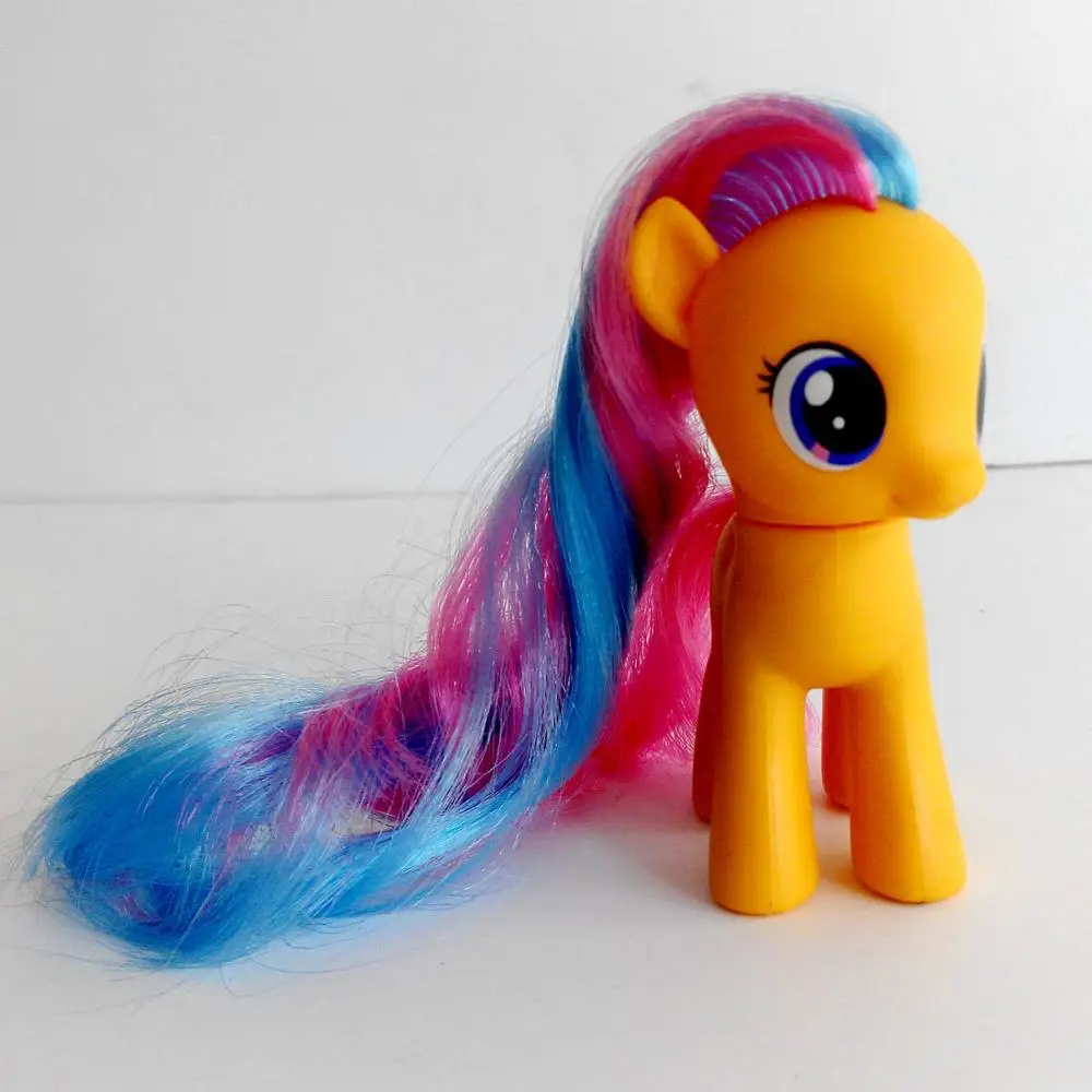 Кукла из ПВХ с гривой Scootaloo 6 см|Трансформеры и роботы| |