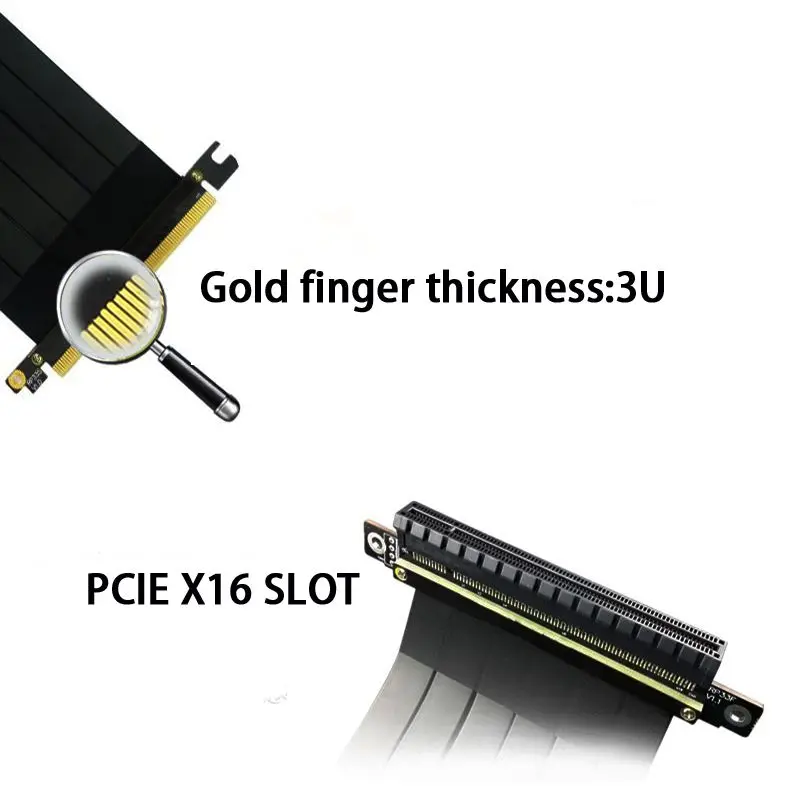 PCI-Express 3,0 16x для Pcie X16 Riser кабель-удлинитель карты изображения 16x слот Pci-e Кабельный разъем стабильный для ПК Хост 15 см