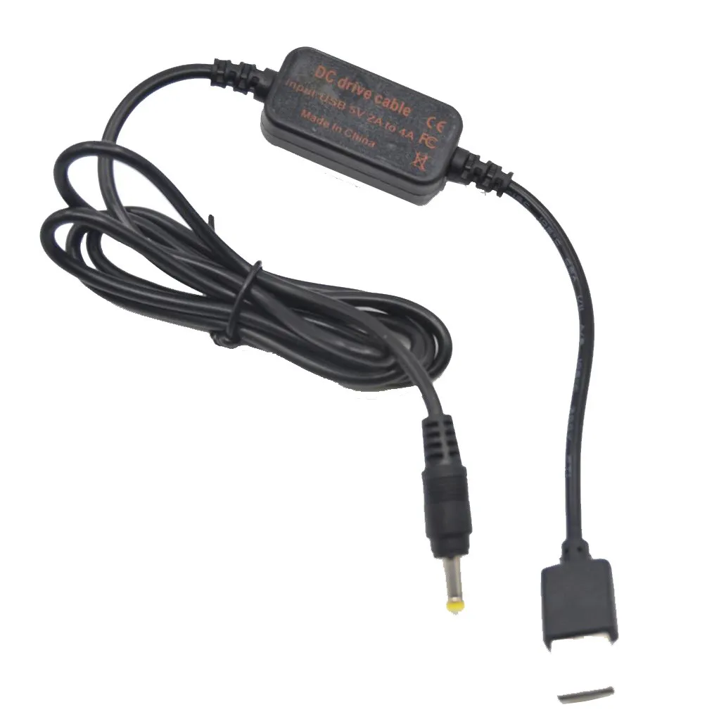 4.2V USB Power Cable Charger for Canon Dummy Battery DR-110 NB-11L NB-12L NB-13L Nikon EN-EL5 EN-EL10 EN-EL11 EN-EL12 EN-EL19