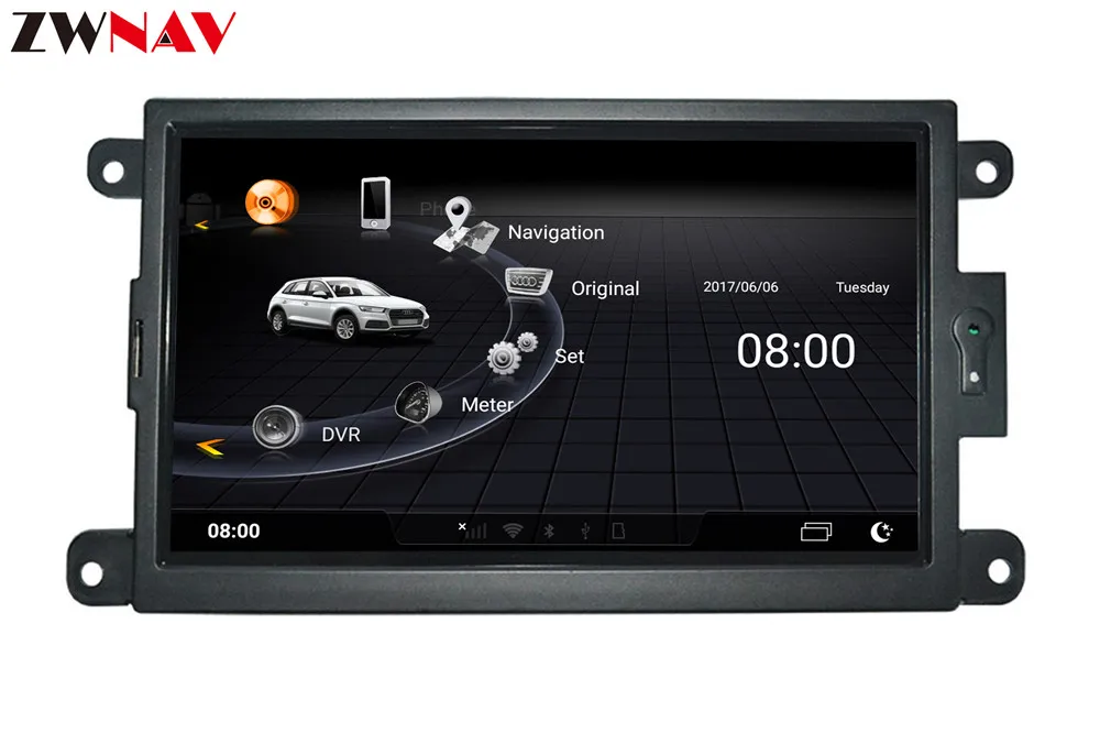 Touch screen Android 9.0 Car multimedia Player GPS Audio Navi for Audi A4 B8 A5 Q5 2009-2015 car ra