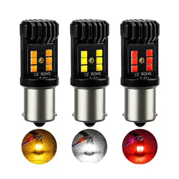 

Car LED Brake Lights 1156/1157 / T20 / T25 3030 12LED 6500K Turn Signal Reversing Lights For Bmw E60 F30 F10 Car Accessories