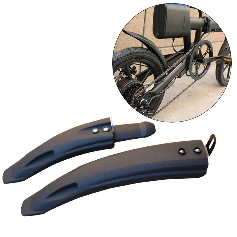 1Pair Universal 14-18Inch Bike Universal Fender Tough Mudguard Bicycle Electric Extension Scooter Mudguard For Motorcycle E-bike