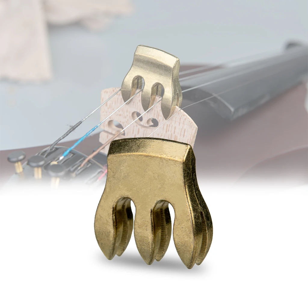 Mini Violin Practice Mute Metal Violin Mute Reduces Volume Fiddle