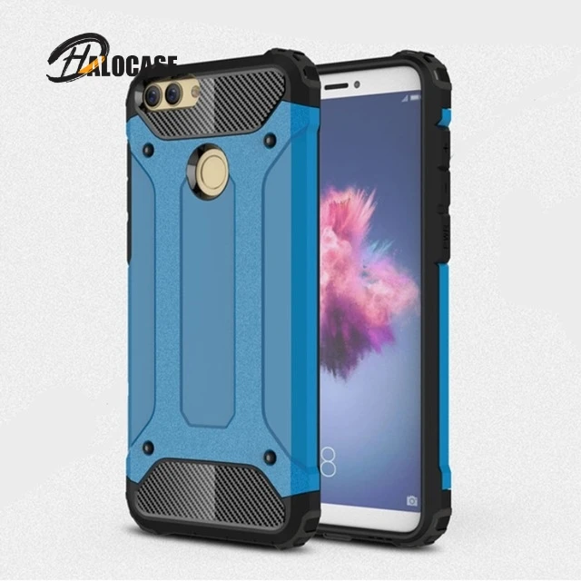 Гибридный Прочный чехол из ТПУ для Huawei P Smart / PSmart + телефона поликарбоната P8 P9 Lite 2017