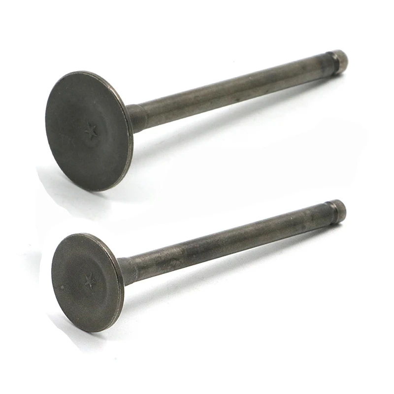 MOTO1988 Valve Set Exhaust Valve Intake Valves with Valve Seals for Honda XR100R XR80R CRF100F CRF80F NSF100 2006 XL100S XL75 XL80S XR100 XR75 XR80 OEM Part Number: 14711-152-000 14721-176-000