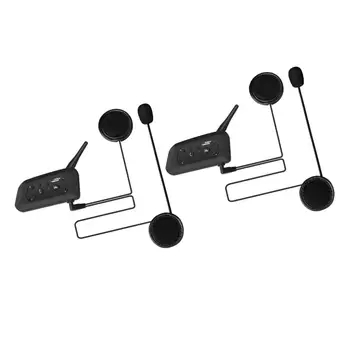 

2Pieces 1200m Motorcycle Bluetooth3.0 Headset Wireless Communication System