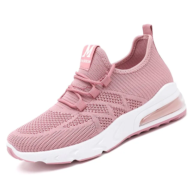 2021 breathable mesh lightweight soft sole sneakers