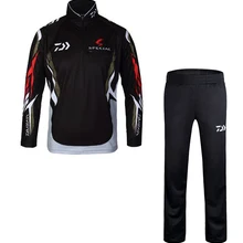 Для мужчин рыбалка Костюмы УФ-защита от влаги впитывающие, дышащие для рыбалки, с длинным рукавом рубашка Camisas Pesca Рыболовный набор