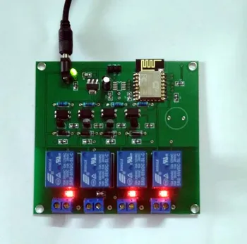 

4-Way Serial WIFI Relay Board 8266 Development Board Intelligent Cloud Control
