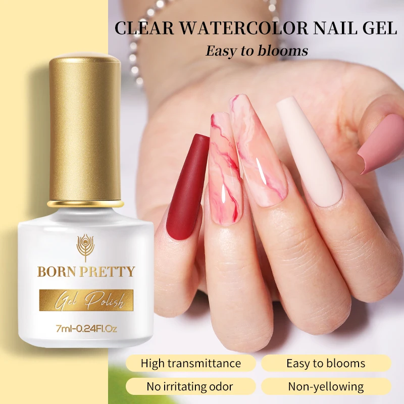 Watercolor Nail Gel