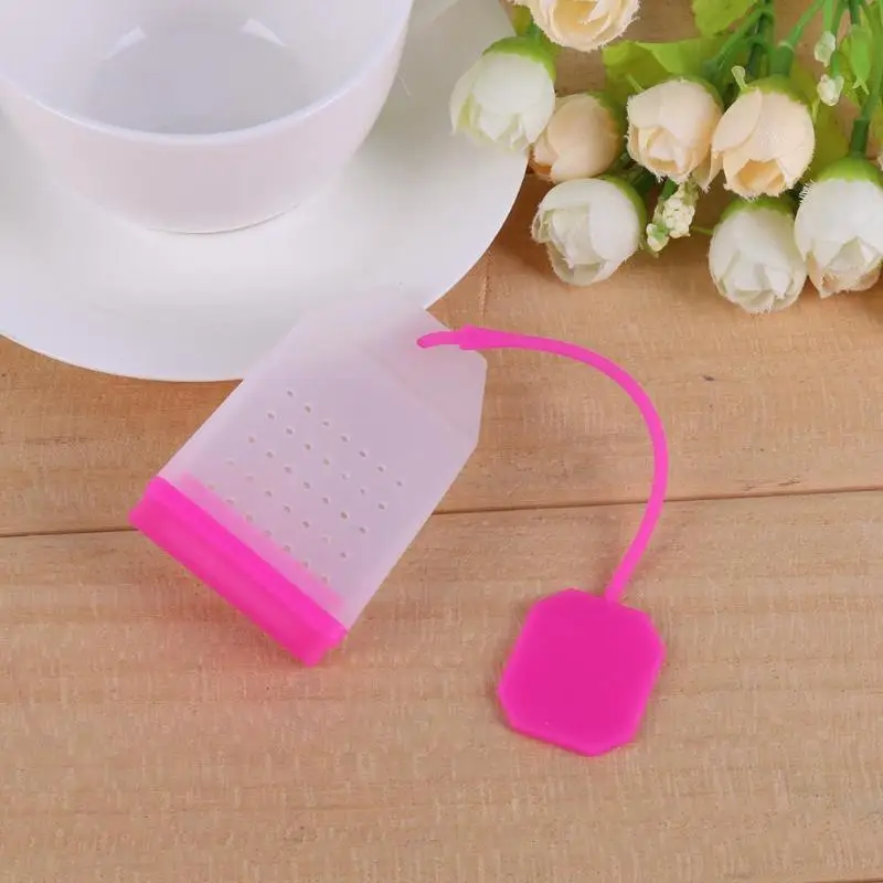 Силиконовый мешок Стиль Чай лист Infuser Чай чашки Чай горшок фильтр диффузор