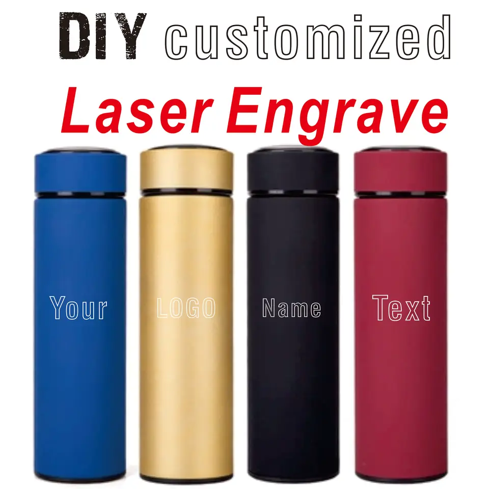 (Gift Set) Personalized Thermos - Laser Engraving