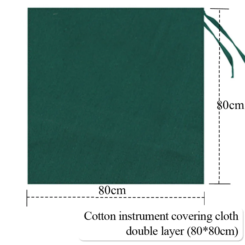 Медицинский Набор хирургических инструментов из хлопчатобумажной ткани темно-зеленый утолщенный двойной Антибактериальный высокой температуры и высокого давления - Цвет: 80x80cm
