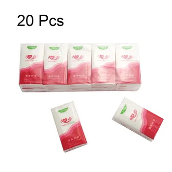 

20 Pack Pocket Tissues Soft Touch Absorbent
