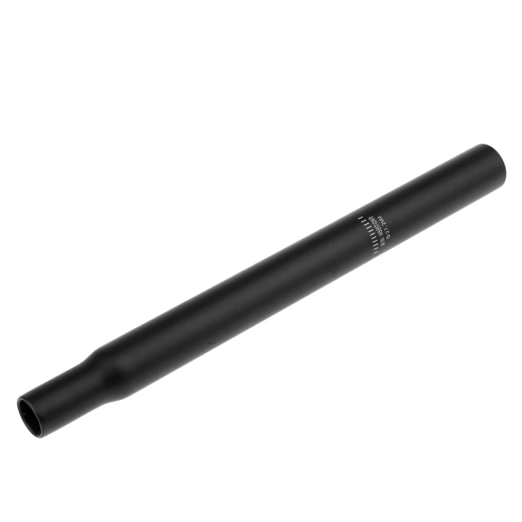 Ultra Light Aluminium Alloy Bike Seat Post Seatpost Suspension with Good Load Bearing Black/Silver