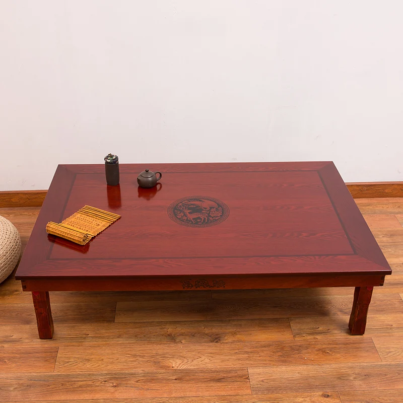 Rectangle 120x80cm Korean Dining Table Folding Leg Dining Room Furniture Asain Traditional Style Foldable Wood Carved Ding Table Buy Cheap In An Online Store With Delivery Price Comparison Specifications Photos And