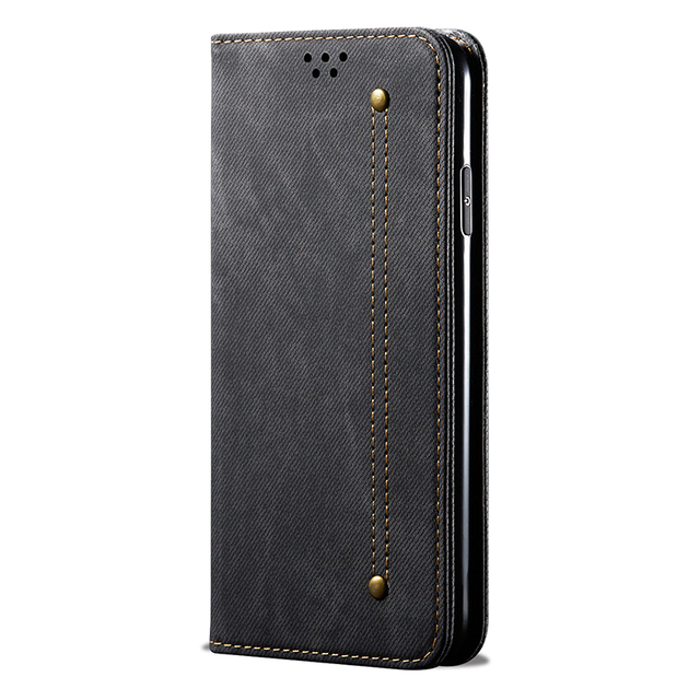 Denim Pattern Leather Flip Case For Xiaomi Redmi Note11 Pro Note 11 Magnetic Protective Shell For Xiaomi Poco M4 Pro 5G
