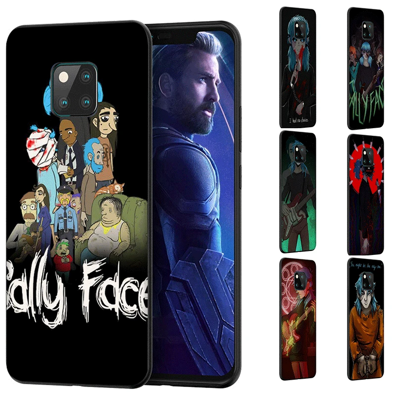 Силиконовый чехол для телефона Huawei Honor6A 7A 8C 9 10 20S Lite Pro Babaite Sally Face Game|Чехлы-накладки|