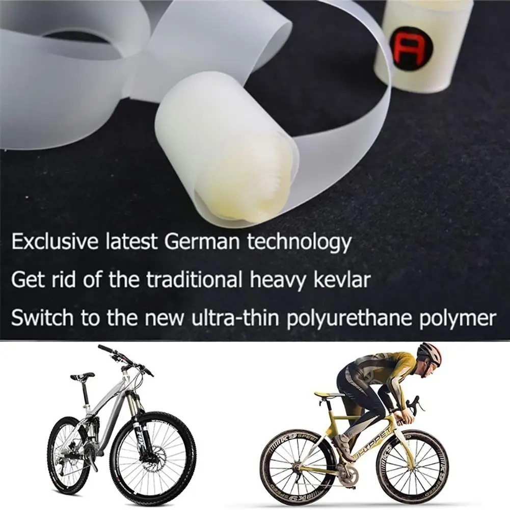 

2pcs Puncture-proof Bicycle Tire Liners Puncture Proof Belt Protection Pad For 700C 26