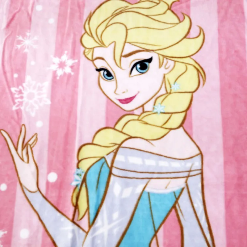 Disney новейшее холодное розовое Снежная королева принцесса толстое фланелевое одеяло пледы 100x140 см Для детей Детское одеяло s на кровать диван