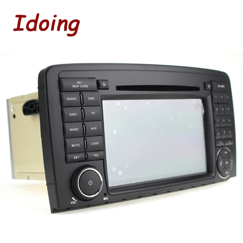 Flash Deal Idoing 7"2Din Andriod9.0 Car Radio GPS DVD Multimedia Player For Mercedes-Benz W215/W220 PX5 4G+64G 8Core IPS Screen Navigation 4