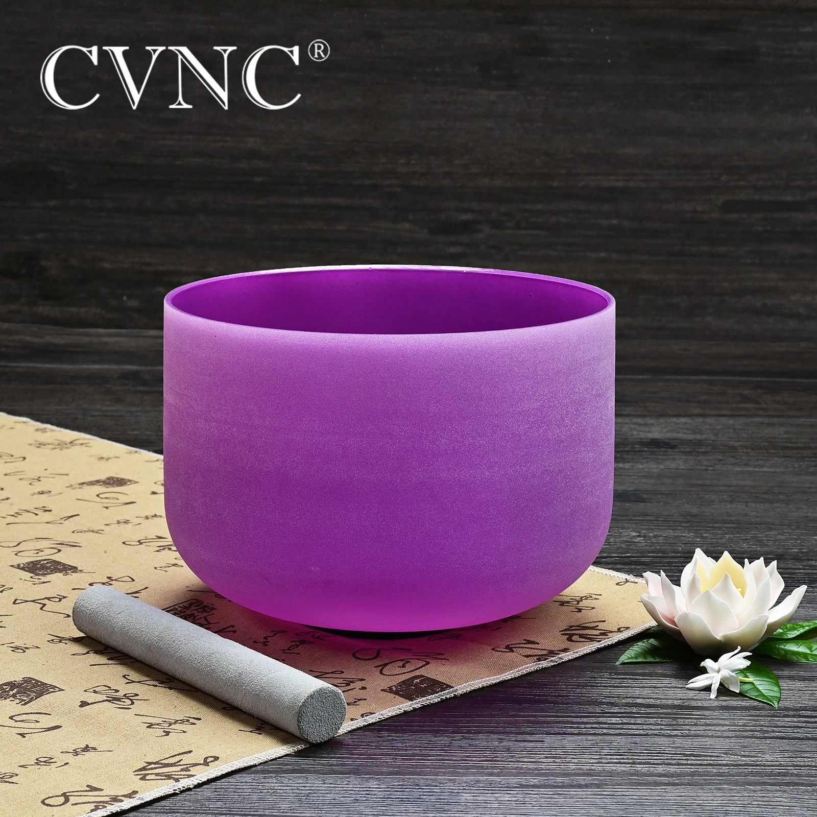 CVNC 8/10/12 &quotNote B корона чакра Матовый Кварцевый Поющий чаша 432 Гц бесплатная