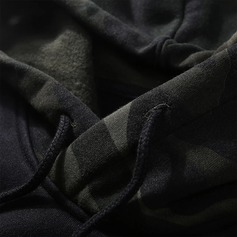  Tactical Men's Camouflage Hoodies Spring Autumn Casual Pullover Fleece Hooded Sweatshirt Male Milit