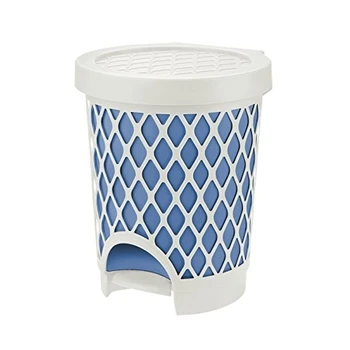 

Pattumiera Tontarelli a pedale Trellis l 16 azzurro