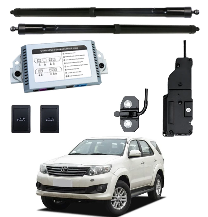 For Toyota Fortuner 2016+ years Better Smart Auto Electric Tail Gate Lift very good quality free shipping! with latch lock! | Автомобили и
