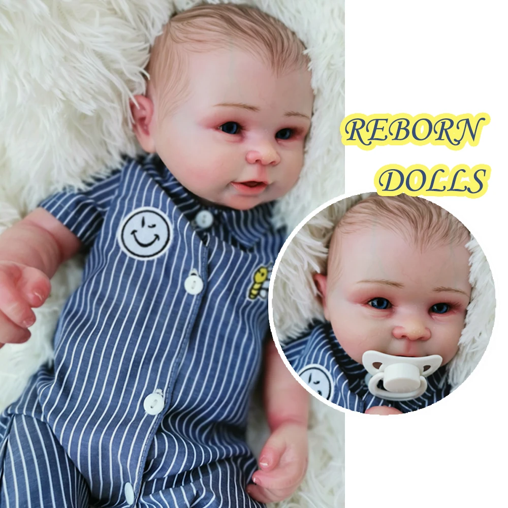 NPK Новое поступление 20 дюймов полный кремний тело Reborn Baby кукла Ванна Bonecas игрушка милая Реалистичная игрушка для девочек подарок на день рождения