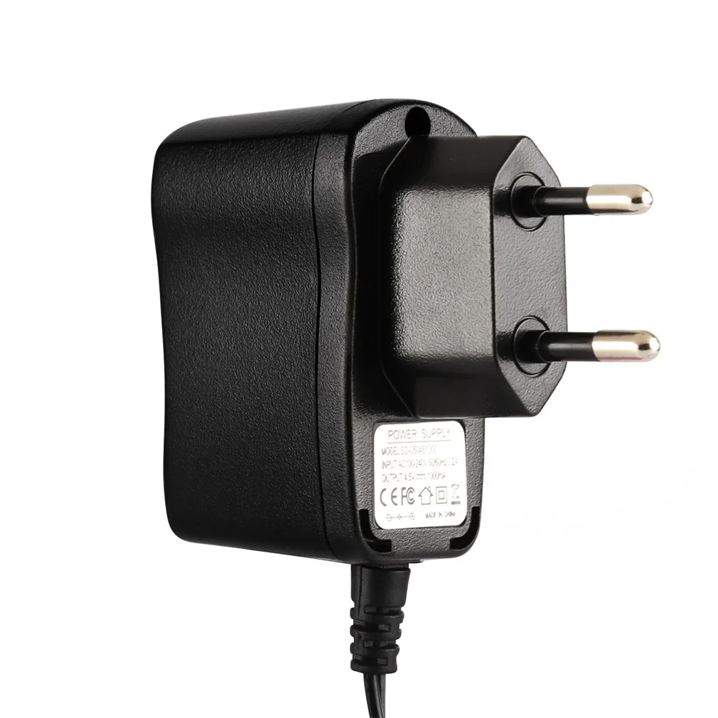 Мощность адаптер EU/US/UK Вход AC100-240V 50/60HZ 0.2A Выход 4,5 V 1000mA светильник Вес Широкая совместимость Plug and Play