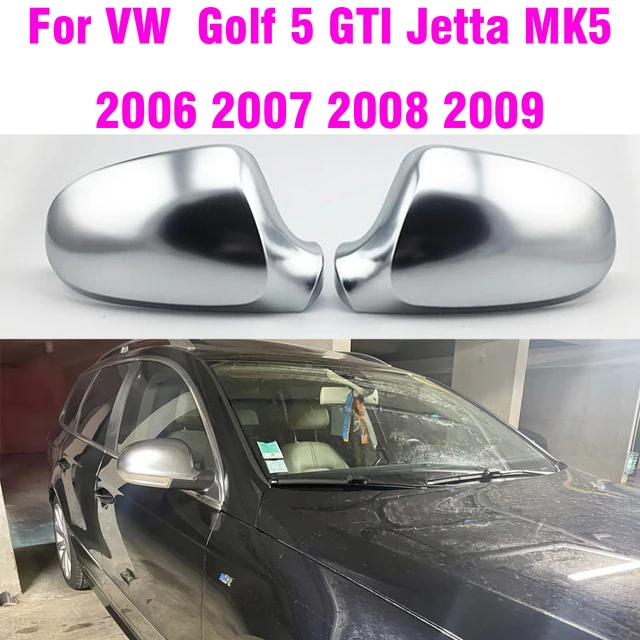 Kaufe Für Volkswagen Golf 5 MK5 GTI Jetta 5 Passat B6 B5.5 Seite Flügel  Spiegel Abdeckungen Kappen Für VW Sharan Golf 5 6Plus Variante