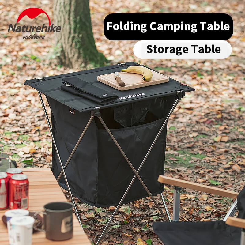 Naturehike Outdoor Folding Table Camping Table Splicing Storage Box Portable Aluminium Alloy Table 