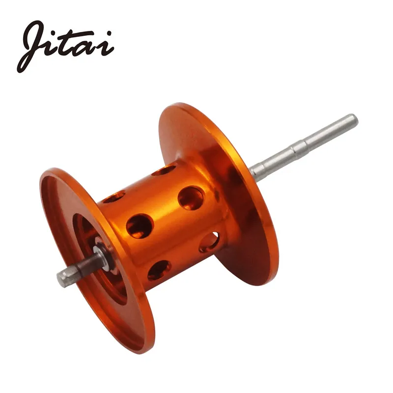 

JITAI Baitcasting Fishing Reel Spool Light Weight CNC Machined Aluminum Magnetic DIY Classic Multicolor Replacement Spool