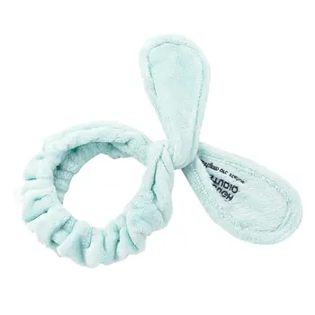 

Elastic Rabbit Ears Facial Cleaning Beauty Headband Hair Accessory Support Pad Women's new c