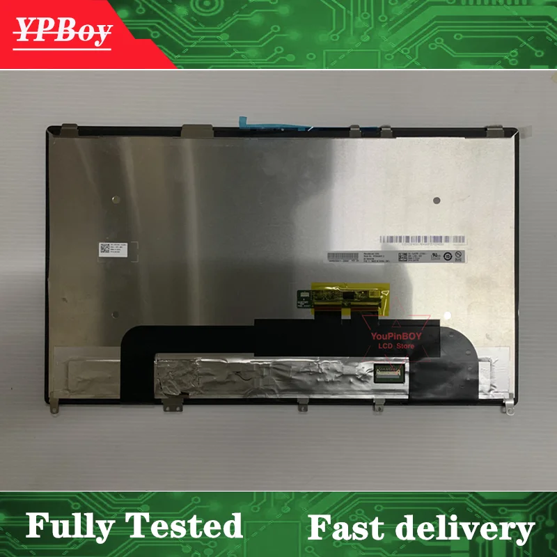 15" For Dell Laptop Lcd Display Touch Screen Assembly B150han01.0 Fhd