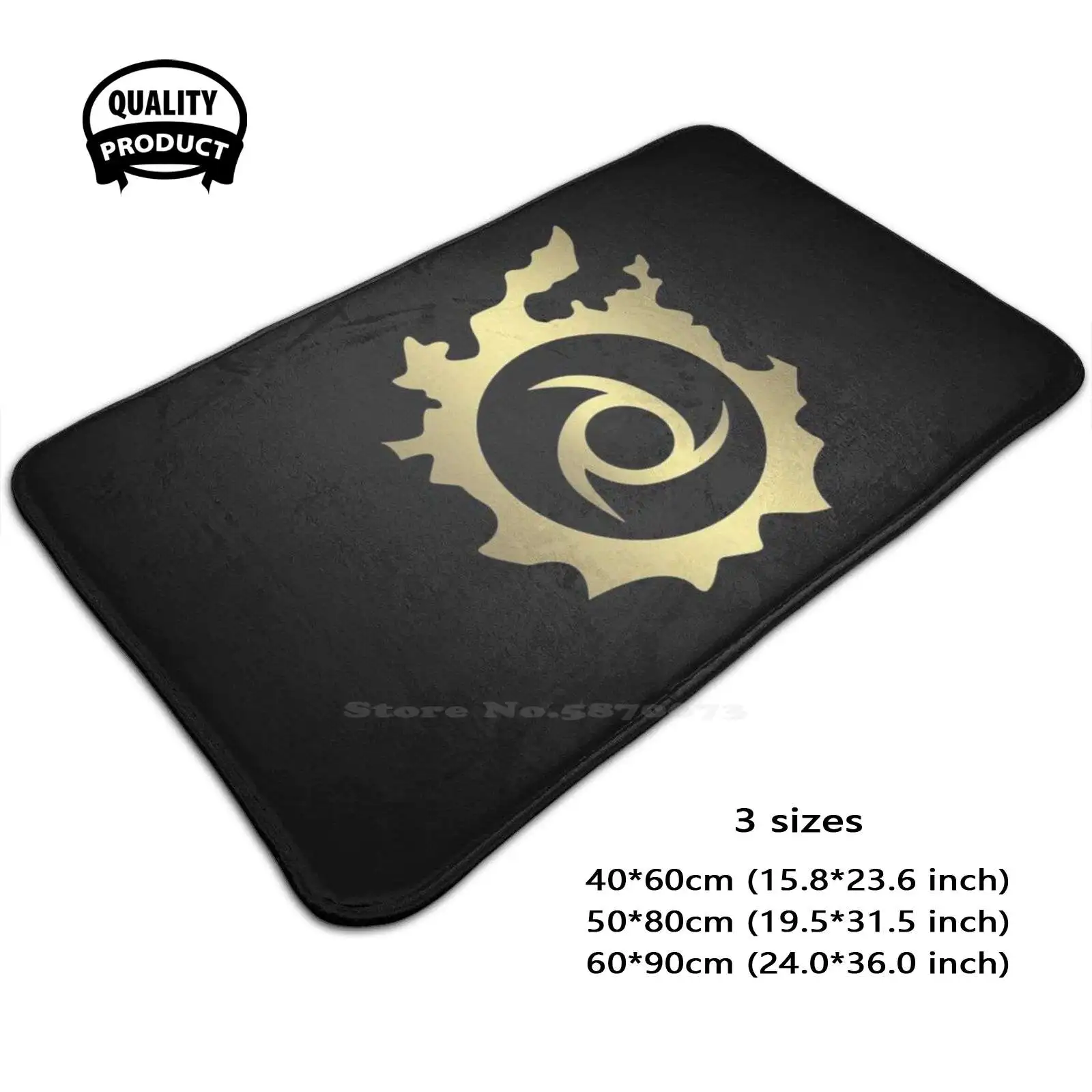 Soul Of The Door Mat Foot Pad Home Rug Final Fantasy Sniv 14 Ffsniv Gunbreaker Dancer Paladin Caller Machinist Dark Knight