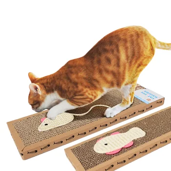 

Cat Scratch Board Scratcher Catnip Included Scratching Pad Mat Post For Pet Dog Trainings Supplies Durable Sisal Hemp Kitty Toys