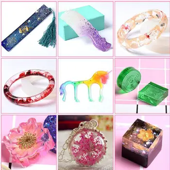 

Hard UV Resin Clear Ultraviolet Curing Epoxy Resin Casting Mold Jewelry Making 23GE