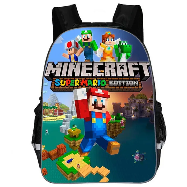 Школьный рюкзак MINECRAFT для мальчиков и девочек модный подарок-сюрприз дорожный