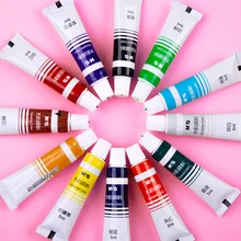 12/18/24 Цвета Рисование гуашью Краски комплект косметика парфюмерия диспенсер 5 мл 12 мл дети гуашь Краски комплект нетоксичный гуашь для татуажа, пигмент для мануального татуажа художественные принадлежности