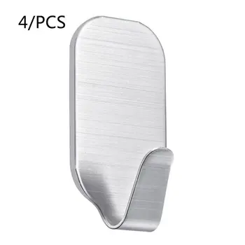 

2PCS Stainless Steel Kitchen Cabinet Draw Hooks Kitchen Cabinet Draw Towel Clothes Pothook Clothes Hanger Holder