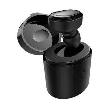 

Single One Mini Bluetooth 5.0 Sport Waterproof IPX7 Headset Wireless Earphone In-Ear Earbuds For iPhone with Chargin Box