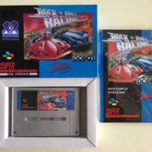 16 битные игры* рок-н-ролл гонки(Французская версия PAL! Коробка+ руководство+ картридж