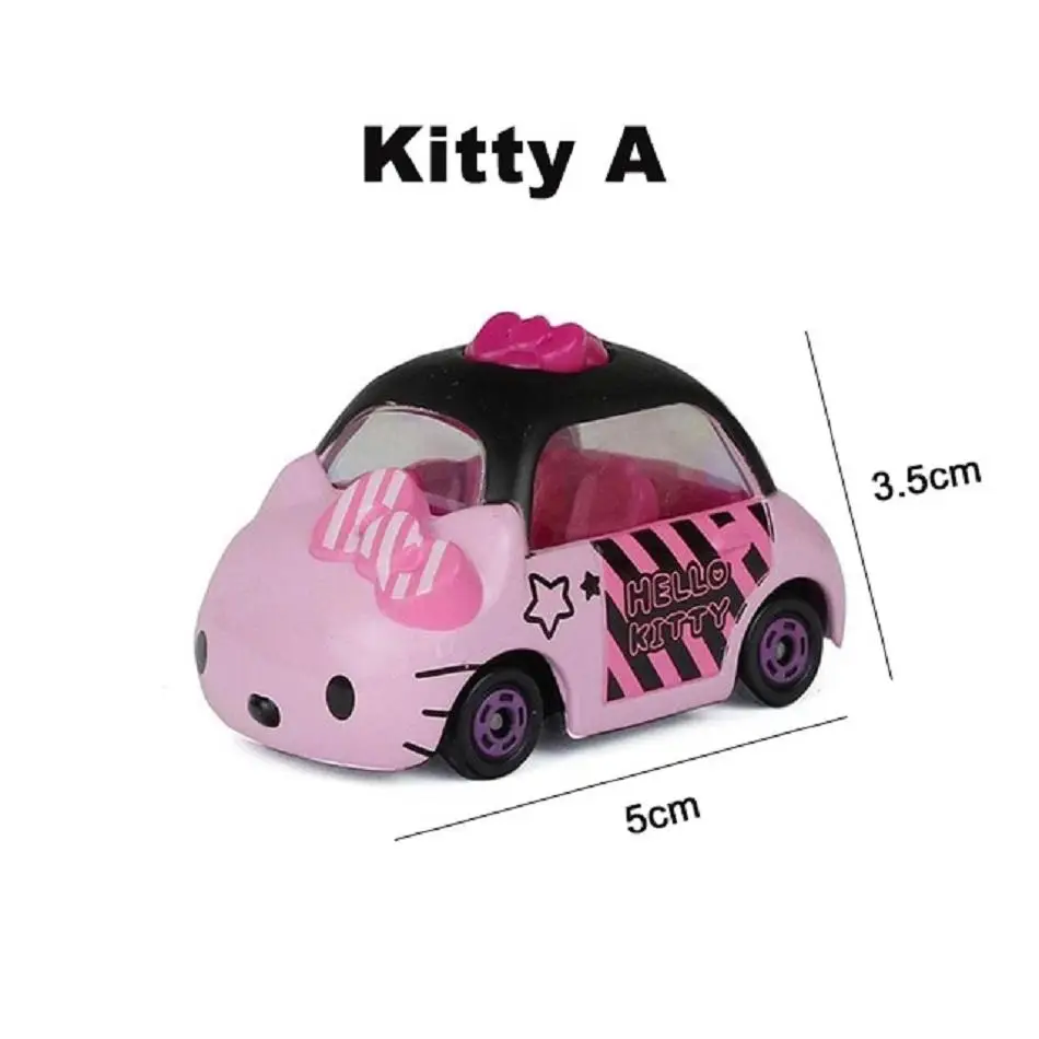 Новинка Такара Tomy hello kitty Микки Минни Дональд Дак литые под давлением металлические модели автомобилей Высокая моделирования автомобиля игрушки подарки для детей