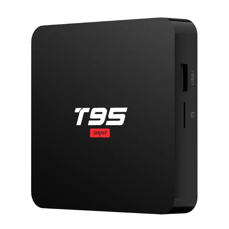 T95 супер Android 10,0 Allwinner H3 четырехъядерный 2G+ 16G WiFi 3D телеприставка
