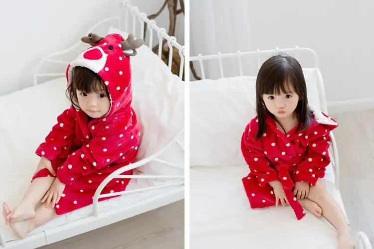 Kigurumi/толстовки с единорогом; Детские Банные халаты; детские пижамы для мальчиков и девочек с изображением животных из мультфильма «Звездная Радуга»; ночная рубашка; детская одежда для сна; халат