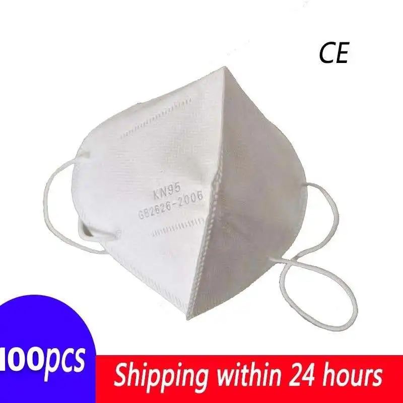 

N95 Mask CE FFP2 Certificate Mouth Face Mask Dust Anti Infection KN95 Mask Protective Respirator Reusable
