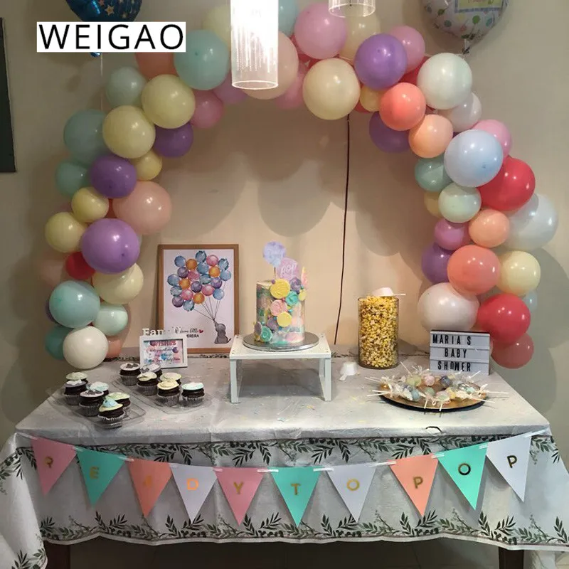 WEIGAO воздушные шары Арка Рама Комплект свадебный воздушный шар колонна подставка