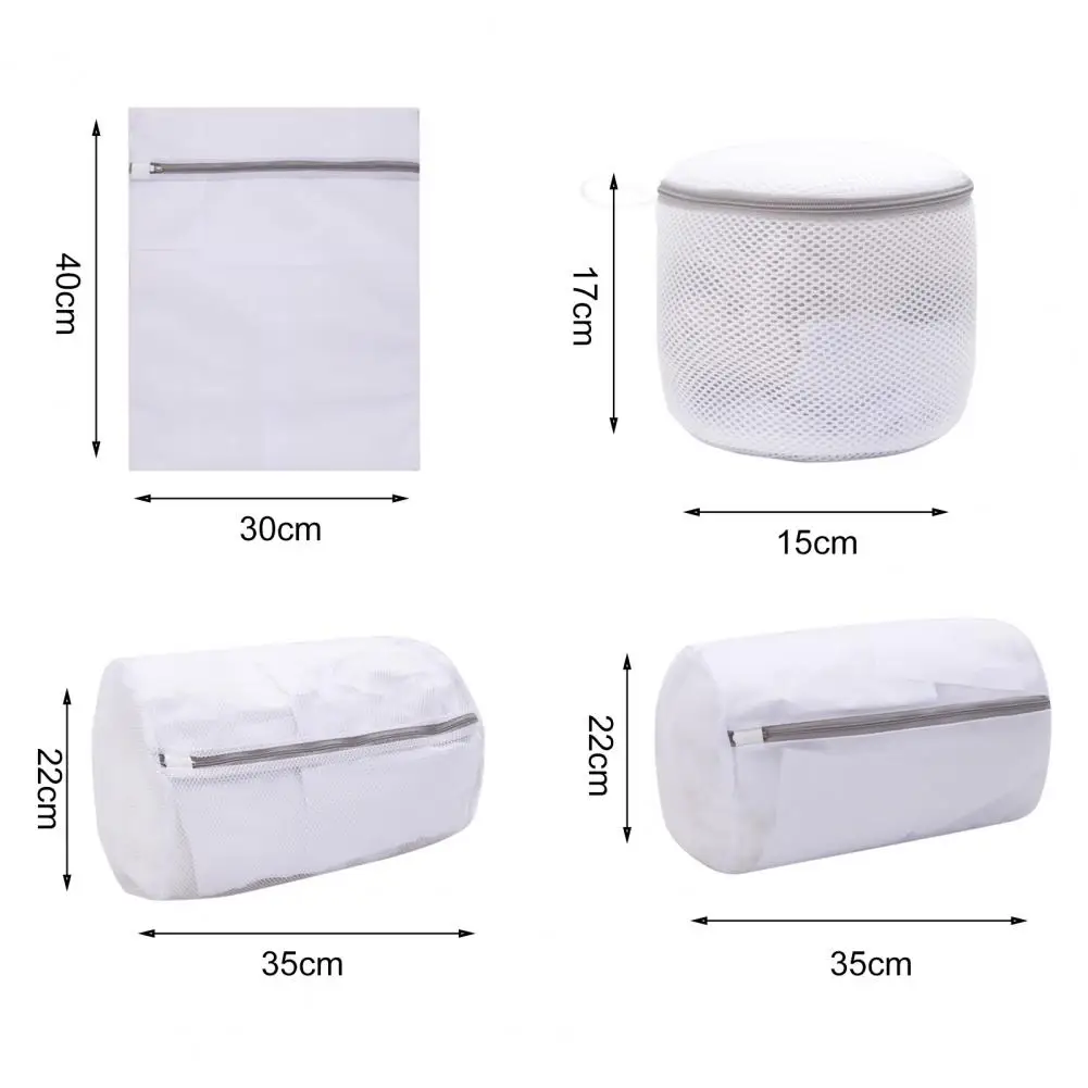 Laundry Bag Eco friendly Grid Design Polyester Clothes Washing Mesh Bag for Home Clothes Net Laundry Bag 5
